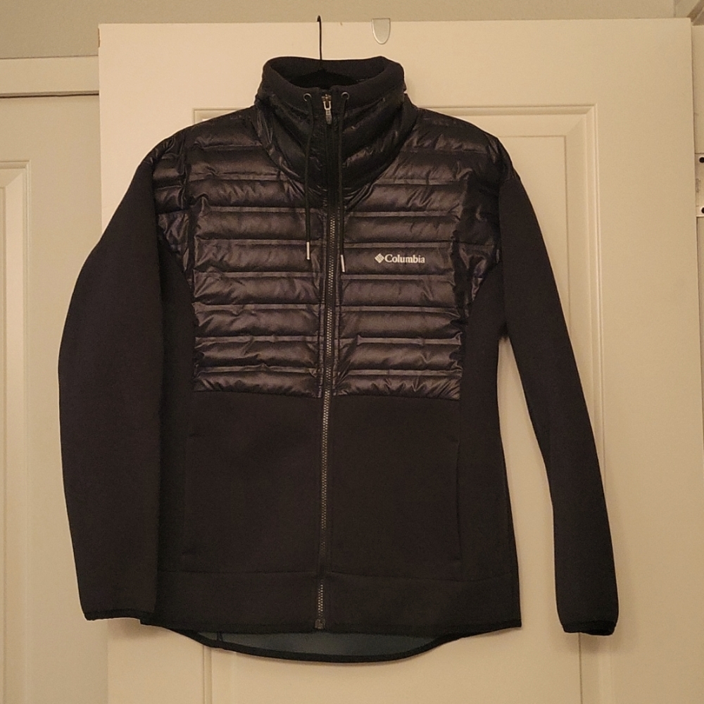 Columbia black zip-up
